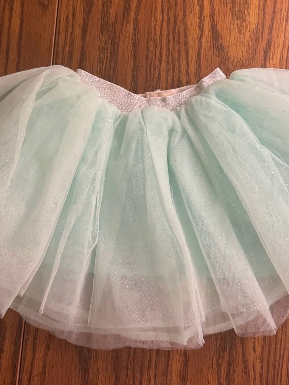 NWT Doe a Dear - Glitter Sparkle Tutu in Mint size 2
